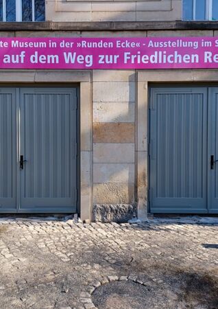 Tore Nachgebaut anhand alter Unterlagen für das Museum Runde Ecke in Leipzig