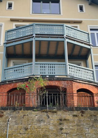 Balkonanlage hergestellt nach alter Vorlage